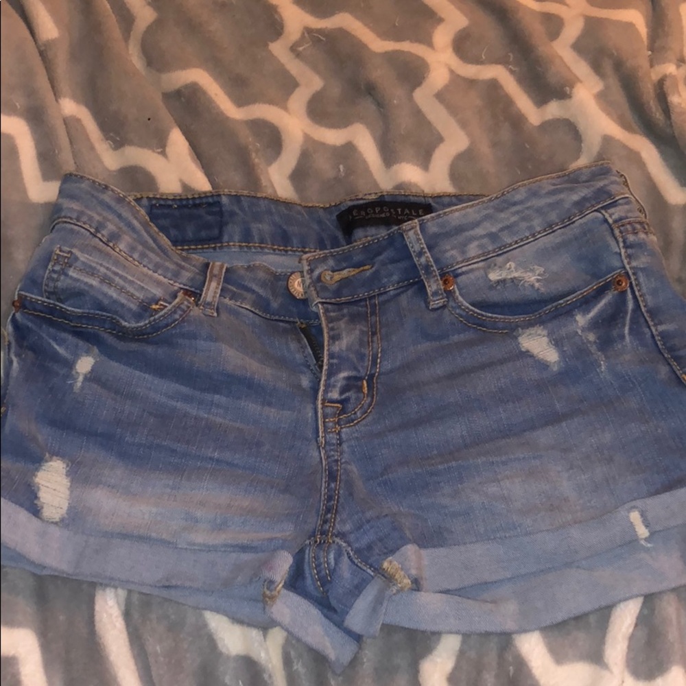 Light wash Aero shorts